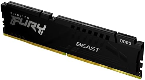 קינגסטון Fury Beast 32GB 5200MT/S DDR5 CL36 זיכרון שולחן עבודה מודול יחיד | AMD Expo | Plug n Play | KF552C36BBE-32